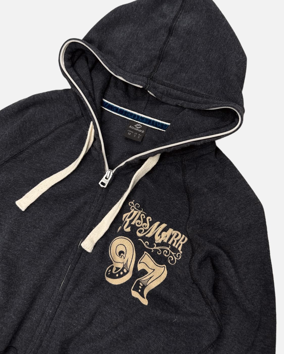 vintage lettering hood zip-up 상품이미지3