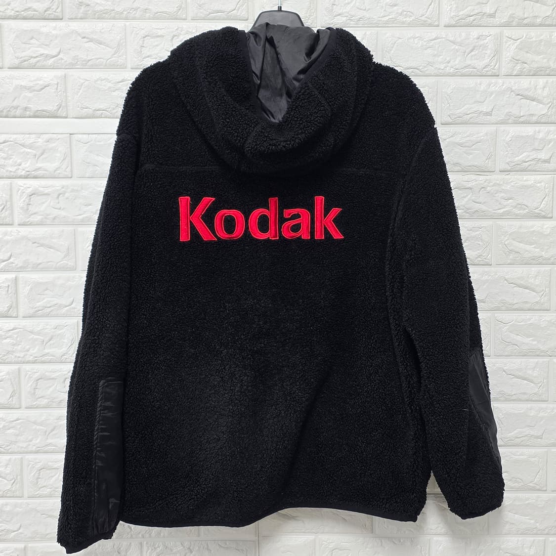 택포) 코닥 블랙 뽀글이 후리스 XL (105) 상품이미지4