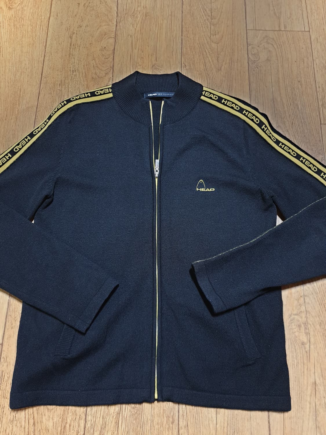 1171 헤드 운동복 니트 집업 90 사이즈입니다 상품이미지2