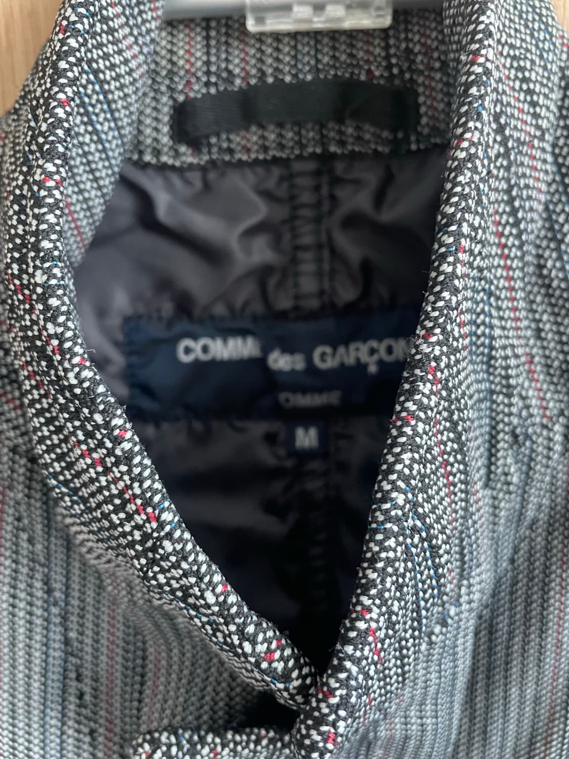 꼼데가르송 옴므 축융 스트라이프 블레이저 상품이미지7