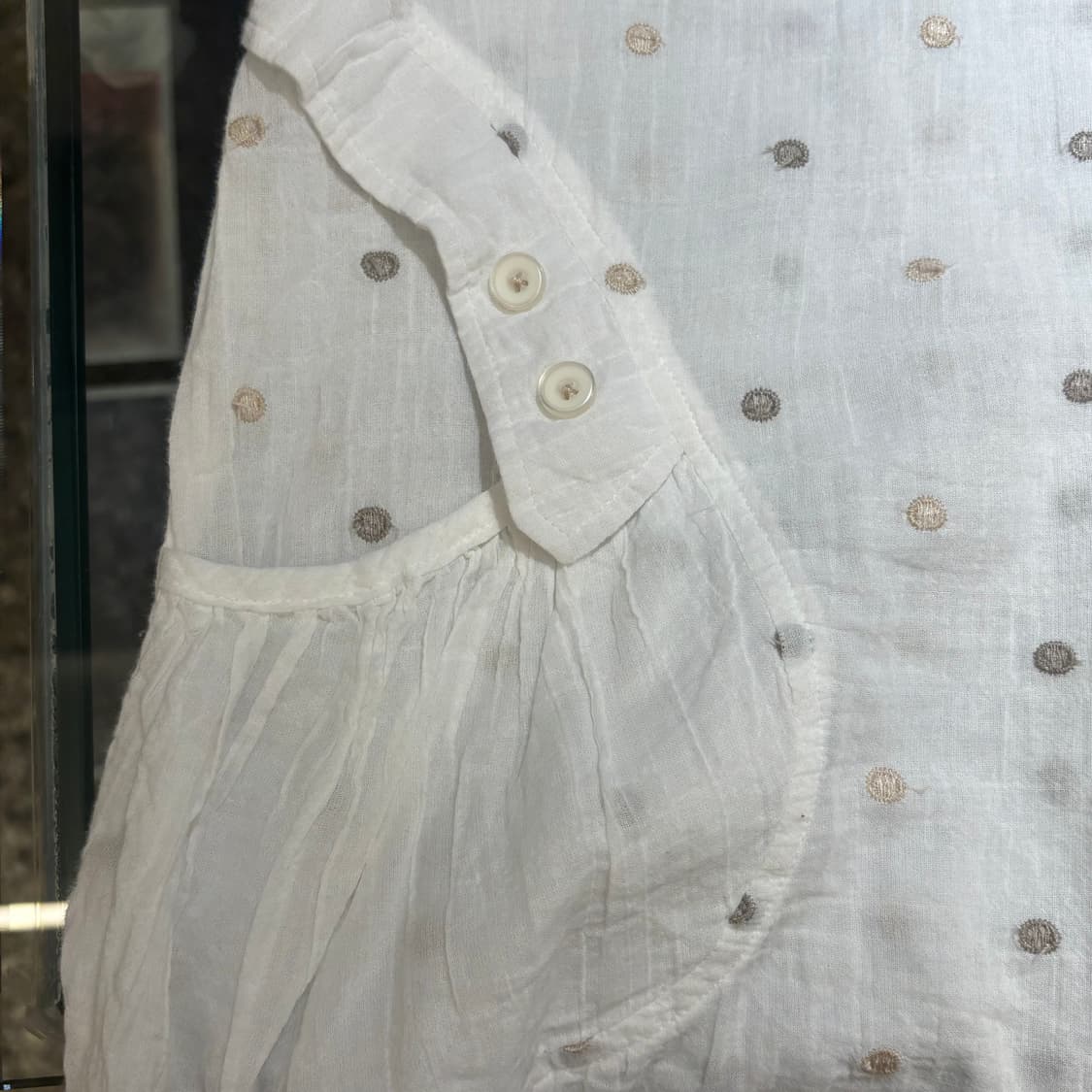 Glitgern 도트 블라우스 상품이미지5