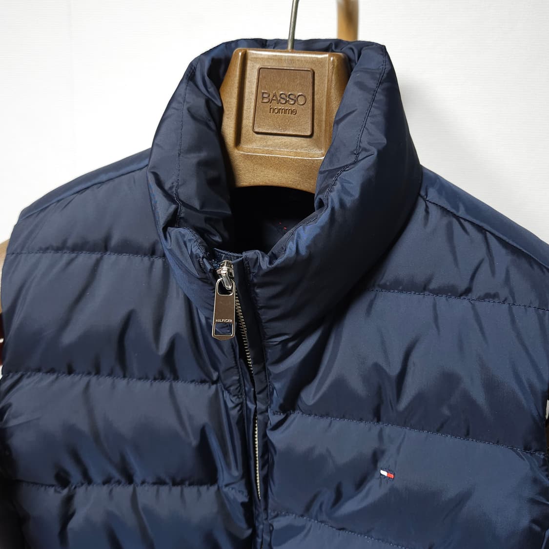S ) 타미힐피거 여성 네이비 패딩 조끼 상품이미지2
