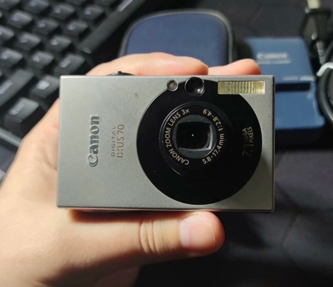 A급 컨디션) 캐논 익서스 70 CANON IXUS 70 빈티지 디카 상품이미지7