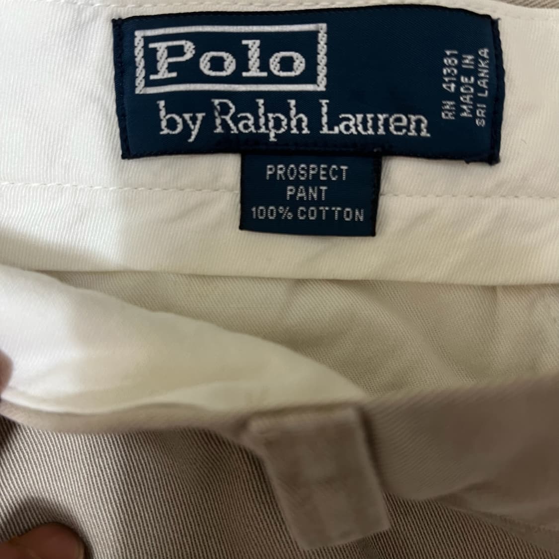 폴로 랄프로렌 남성 베이지 면바지 치노팬츠 32  상품이미지7