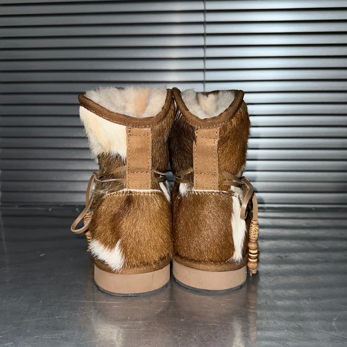 00s AU&MU 리얼 카우하이드 어그 부츠 상품이미지6