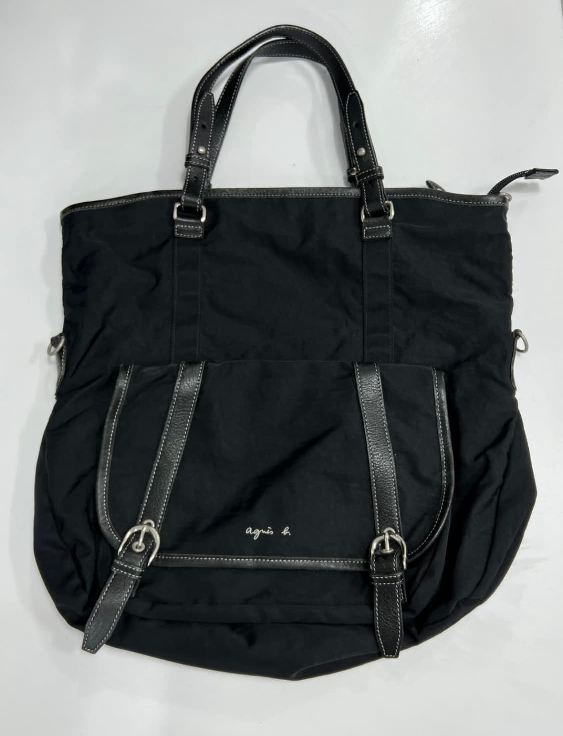 buckle point big shoulder bag 상품이미지2