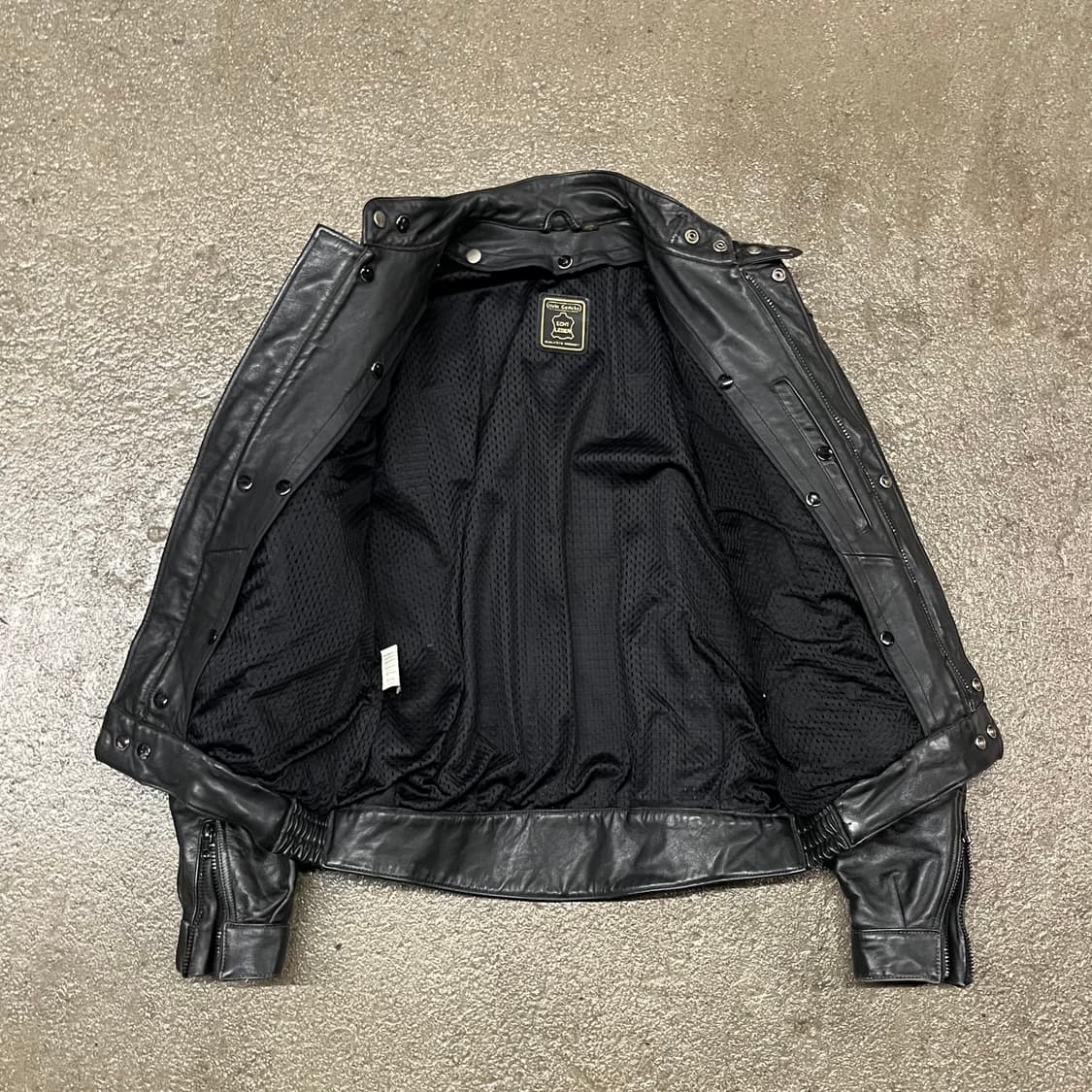 90s Hein Gericke 가죽 라이더 자켓 (100) 상품이미지8