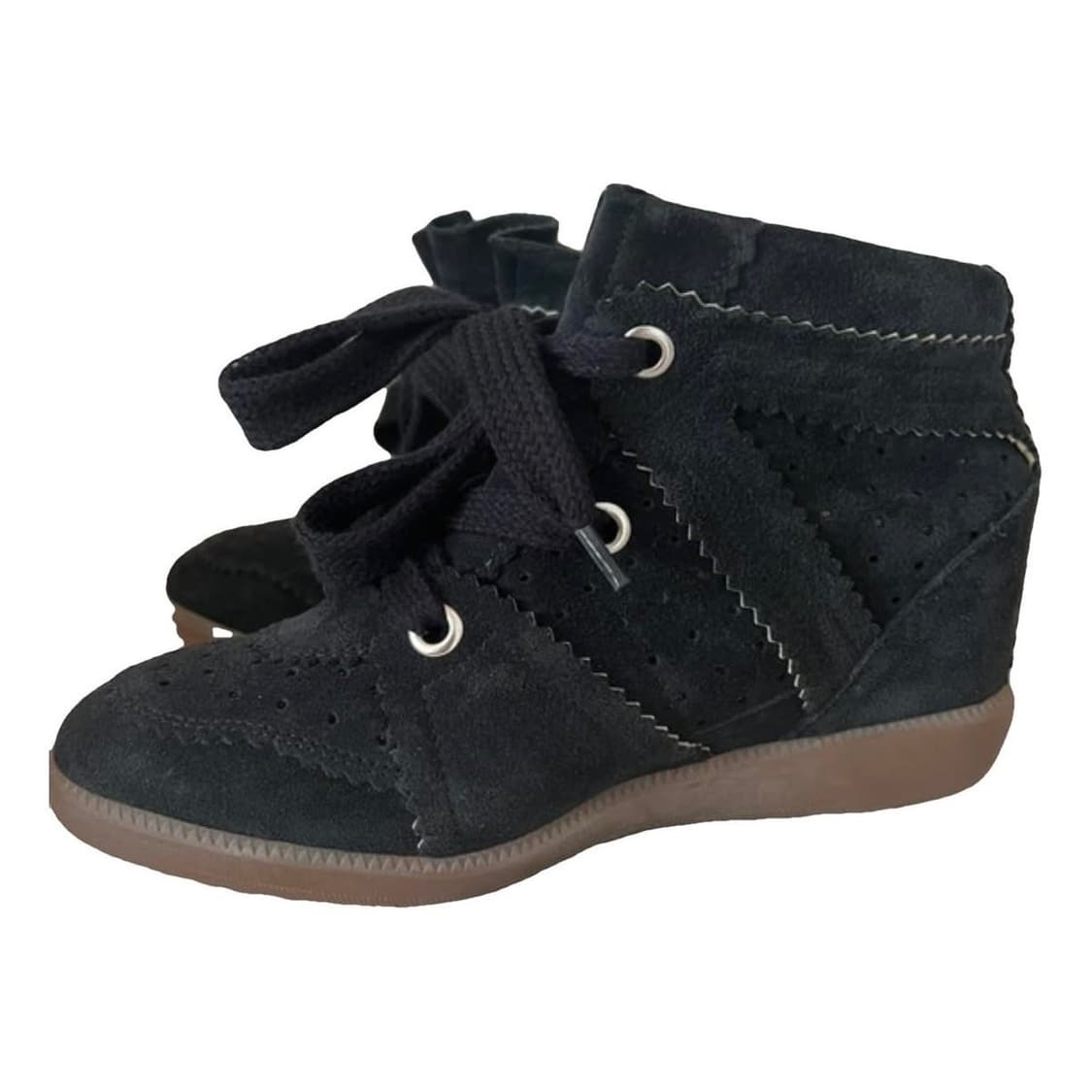 Isabel marant 이자벨마랑 에뚜왈 바비 블랙 웨지 스니커즈 37 상품이미지1