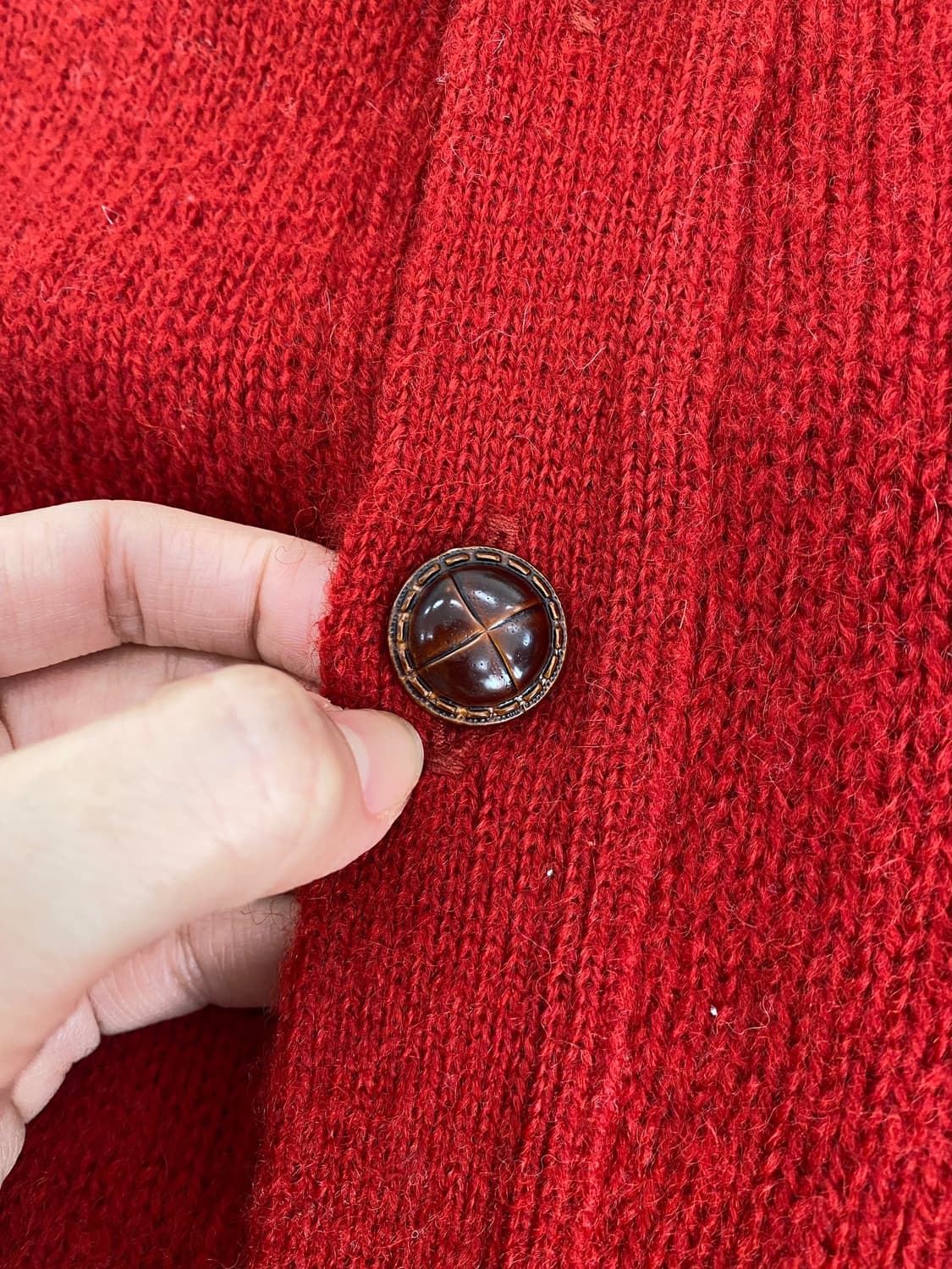 80‘s Glen Abbey 셔틀랜드 울 베스트 상품이미지5