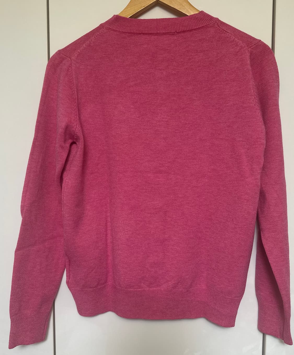 꼼데가르송 플레이일본판한정판 핑크 울가디건 상품이미지4