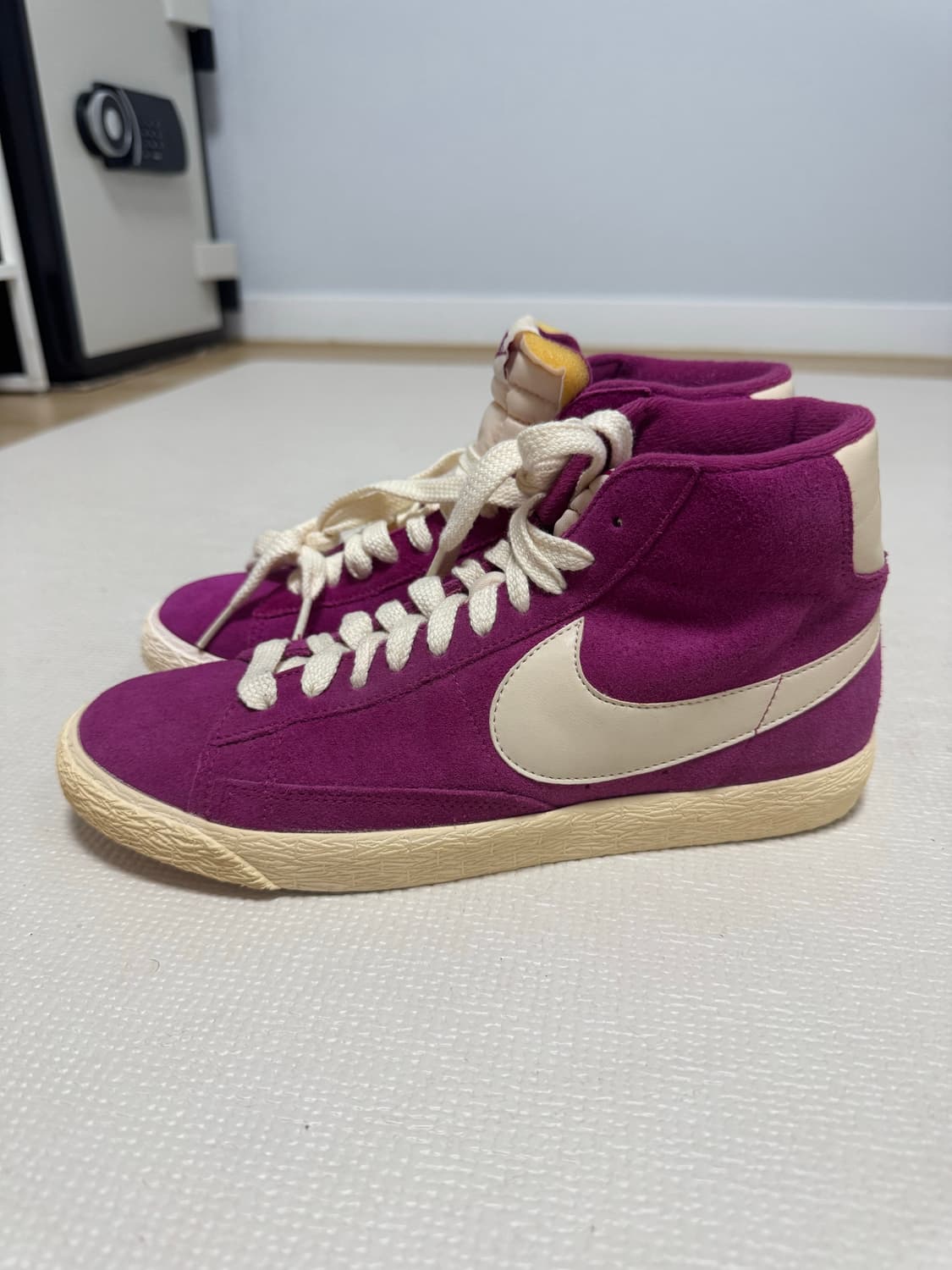 나이키 블레이져 미드 스웨이드 빈티지 레이브 핑크 상품이미지2