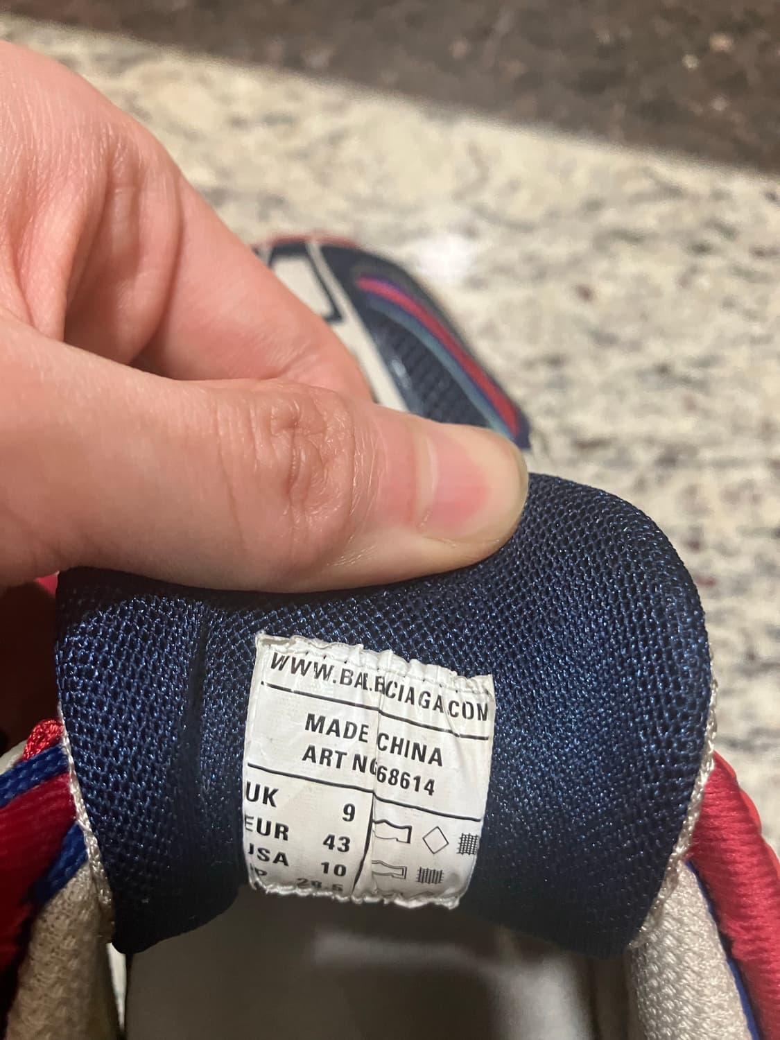 [43] 발렌시아가 트랙슈즈2 건담 상품이미지3