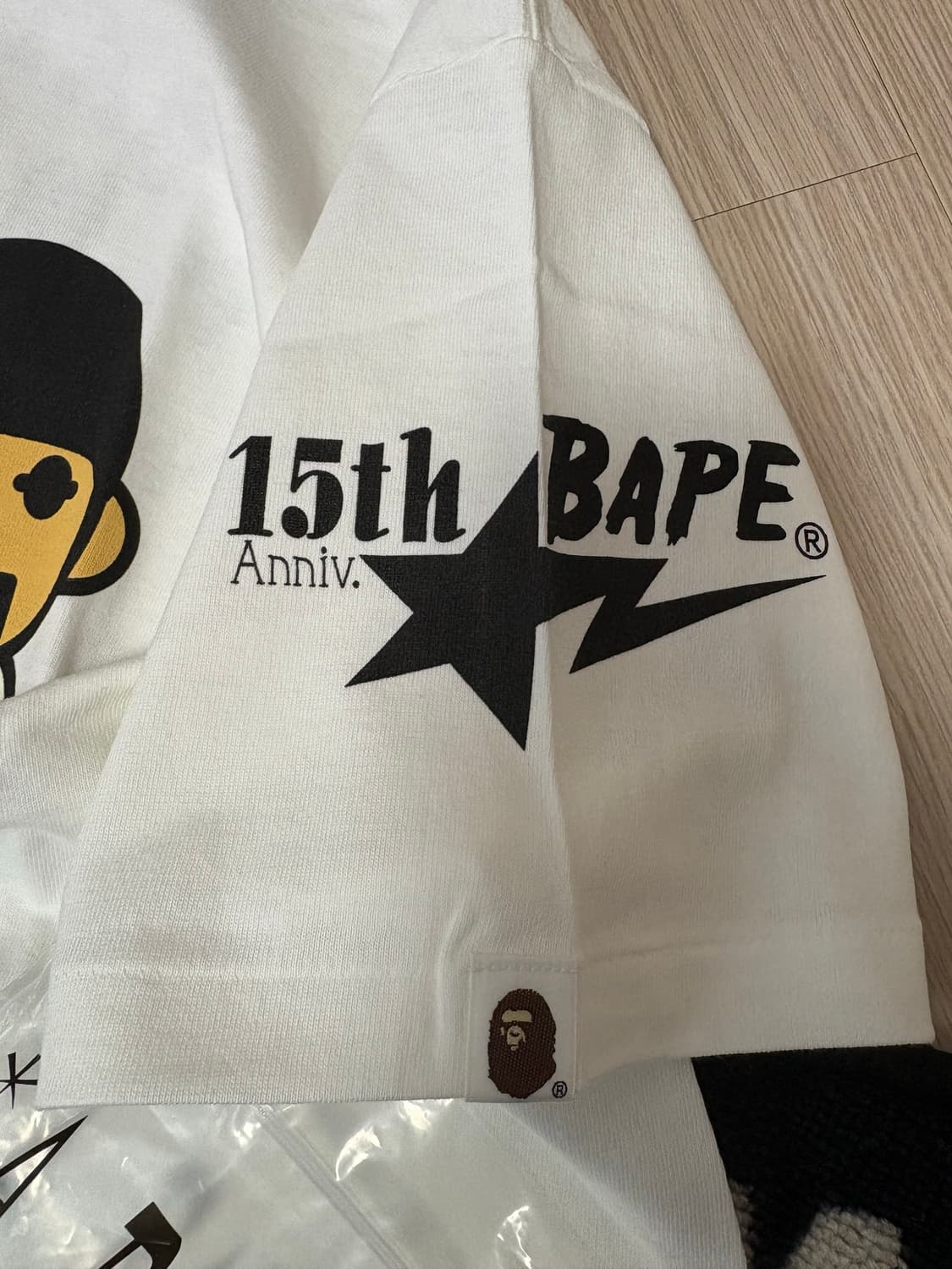 베이프 15주년 반팔 티셔츠 M 상품이미지2
