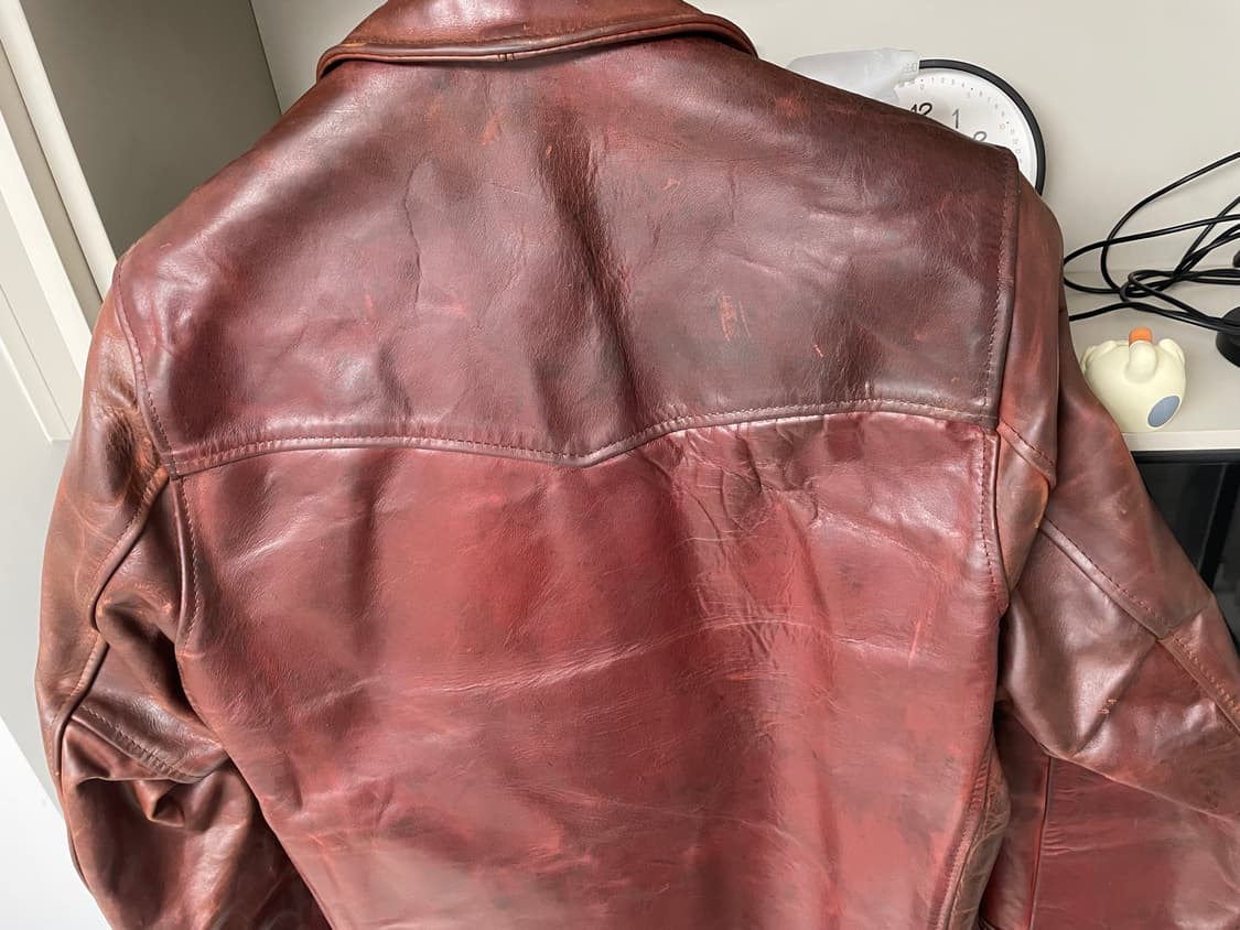 에어로레더 하이웨이맨 40 버건디 크롬악셀 상품이미지4