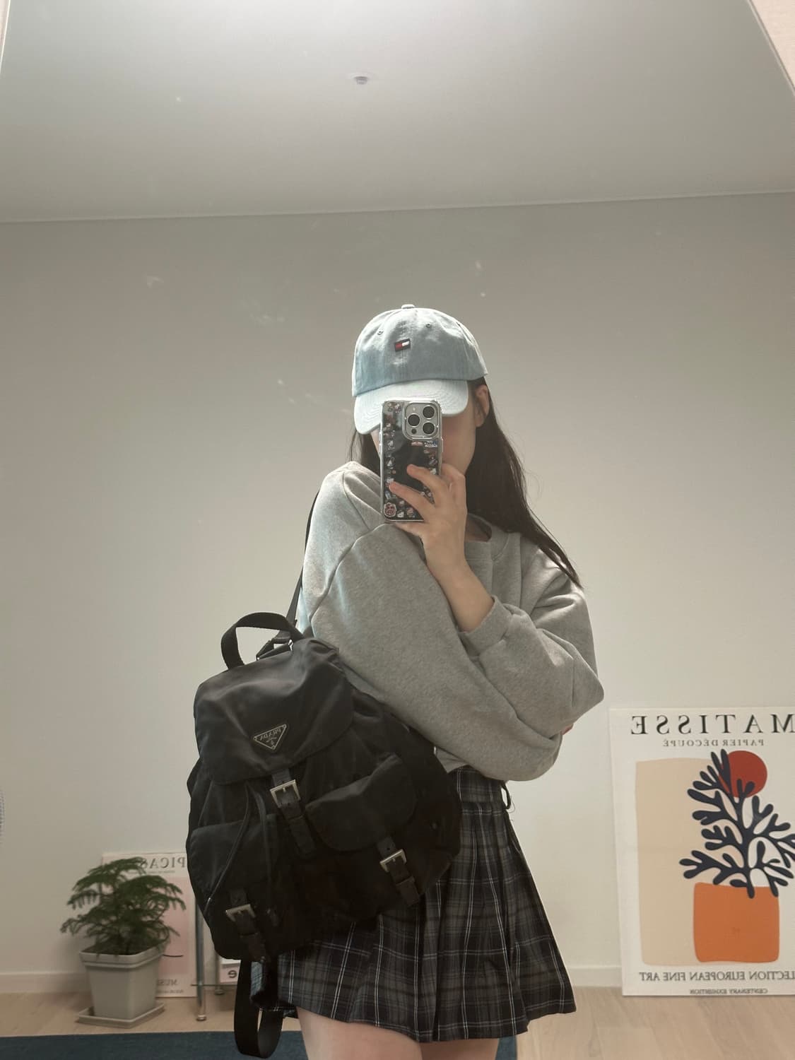 프라다 나일론 포코노 투포켓 백팩 미디움 상품이미지1