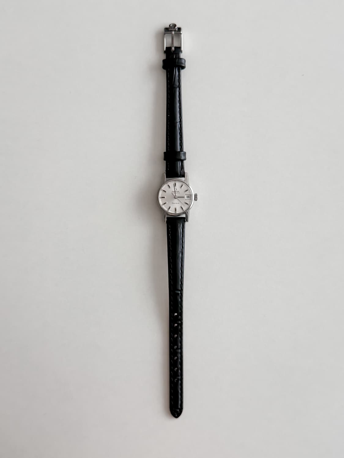 오메가 제네브 실버 수동 시계 상품이미지7