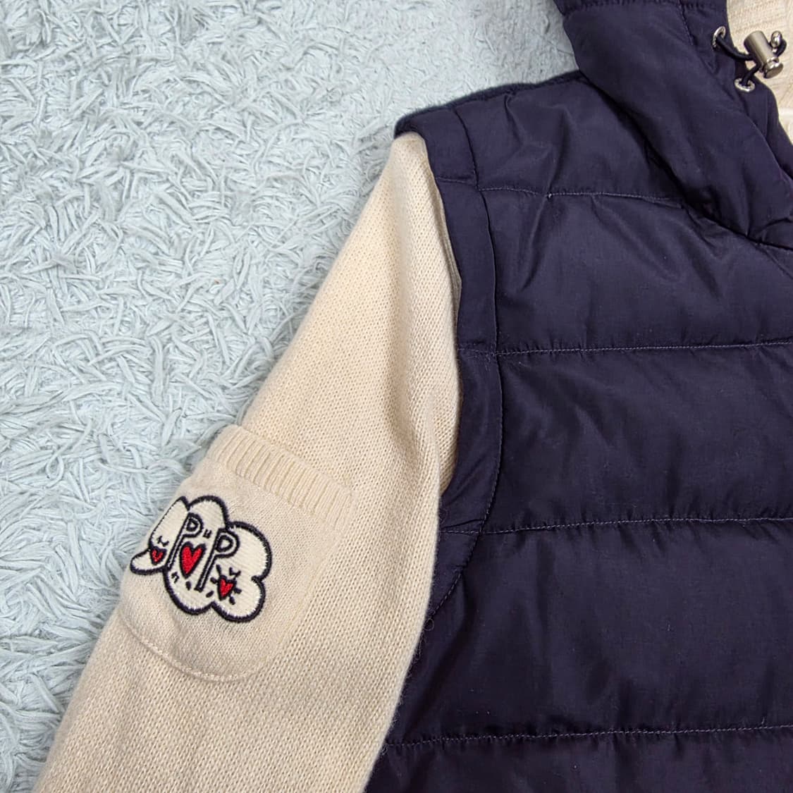 까스텔바작 여성 방풍 구스다운 니트 90 상품이미지5