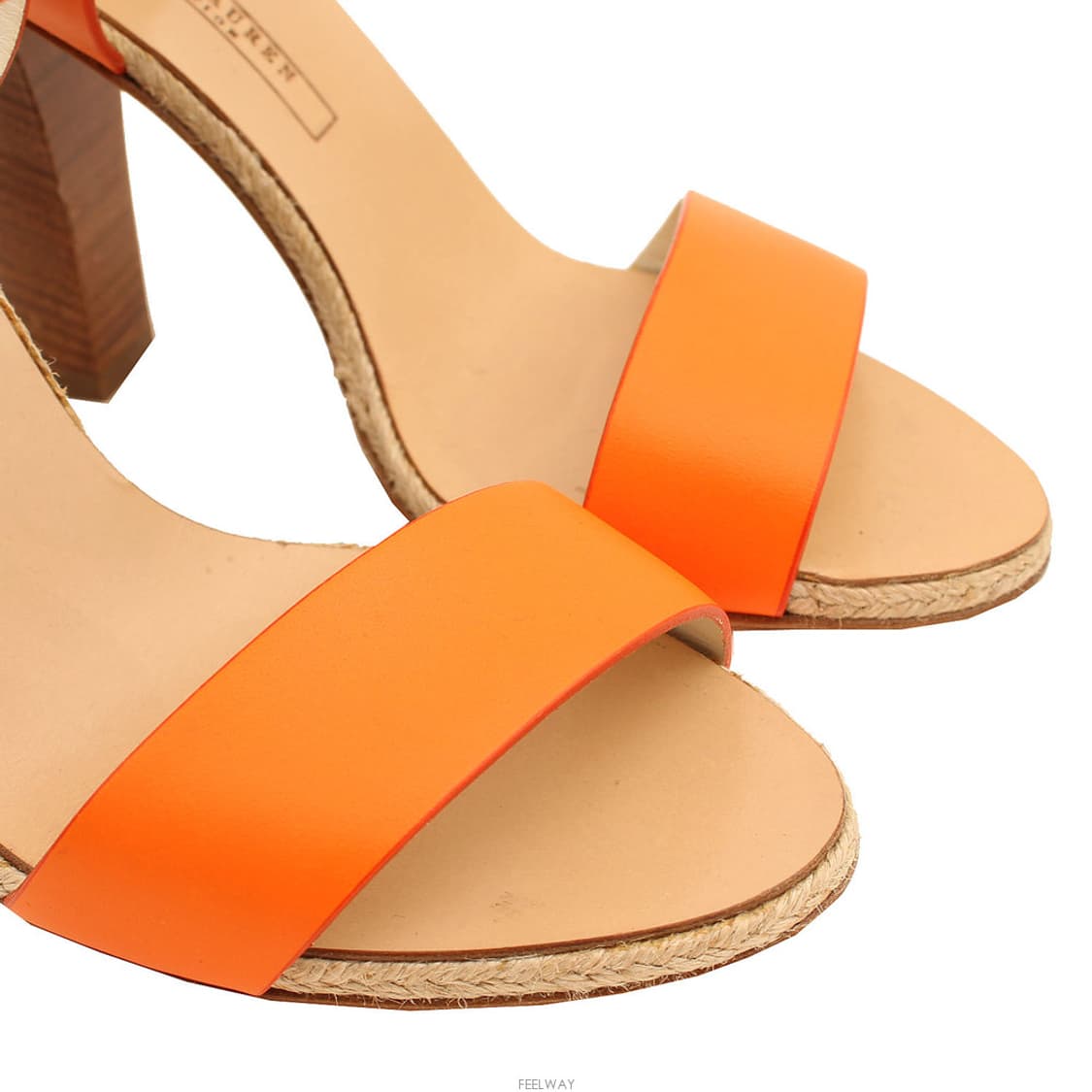 랄프로렌 오렌지 스트랩 샌들 225 상품이미지6