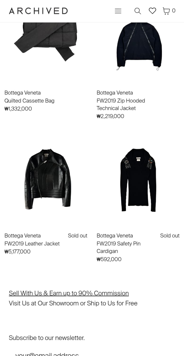 보테가 베네타 FW2019 런웨이 패디드 레더 바이커 자켓 상품이미지3