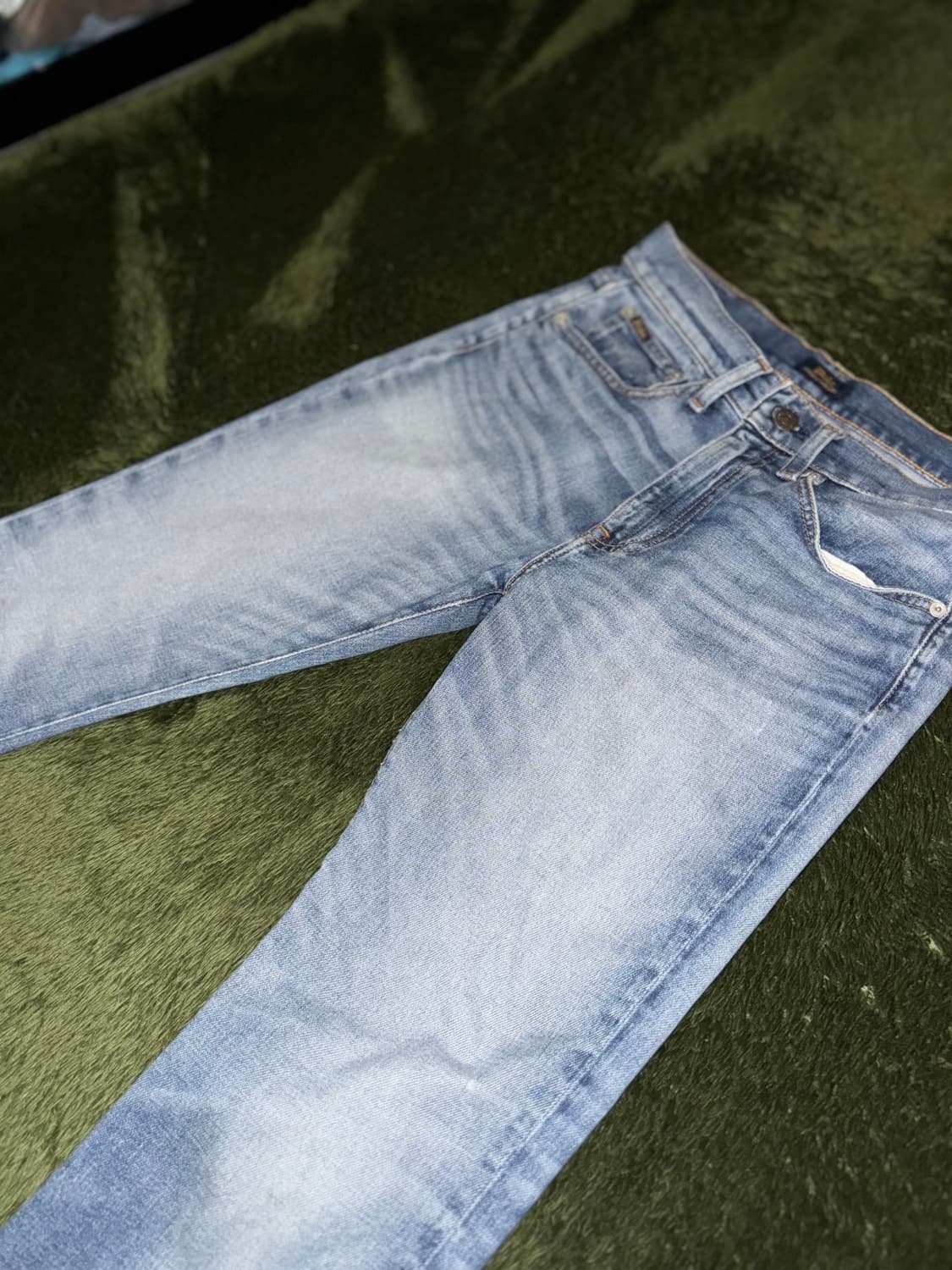 [28] 폴로 랄프로렌 재팬 컷 오프 빈티지 워싱 데님 팬츠 상품이미지6