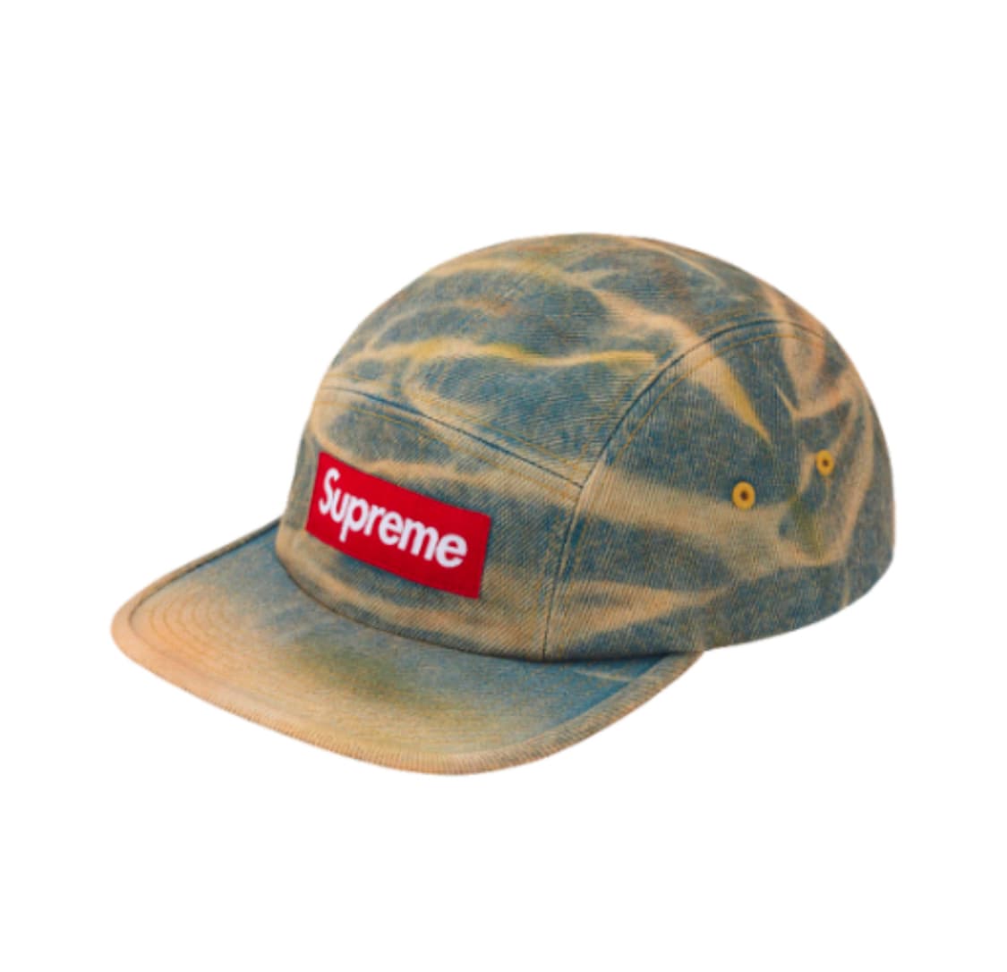 슈프림 데님 캠프캡 더티 인디고 - 25FW  상품이미지1