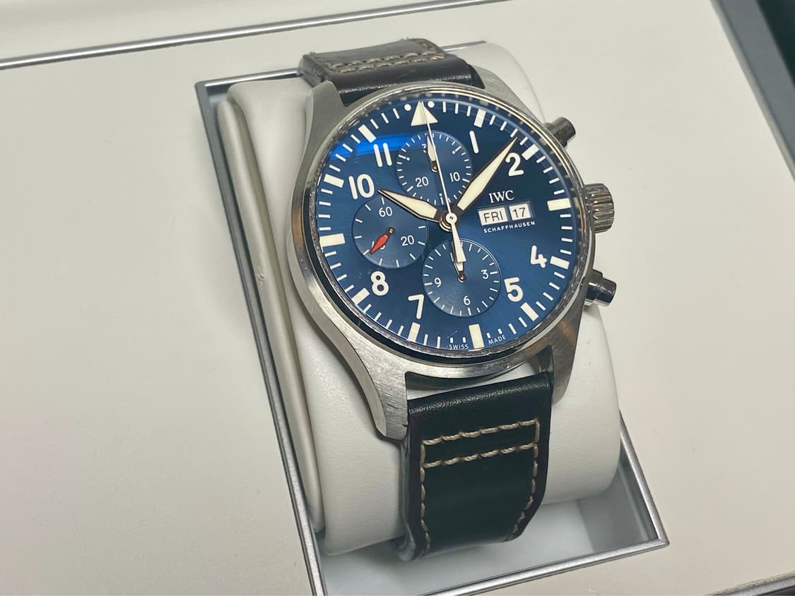 Iwc 파일럿 마크 18 청판 어린왕자 시계 상품이미지2