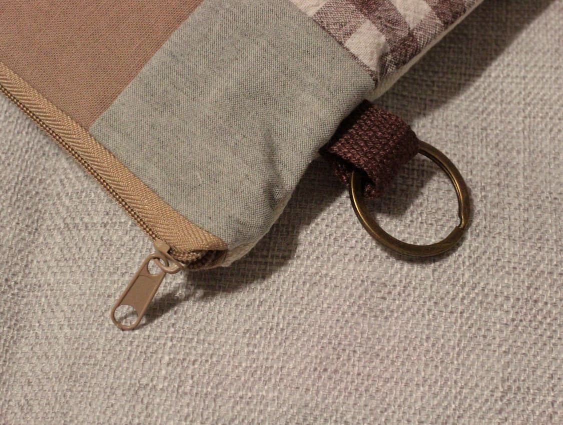 핸드메이드 패치워크 지퍼 파우치 상품이미지6