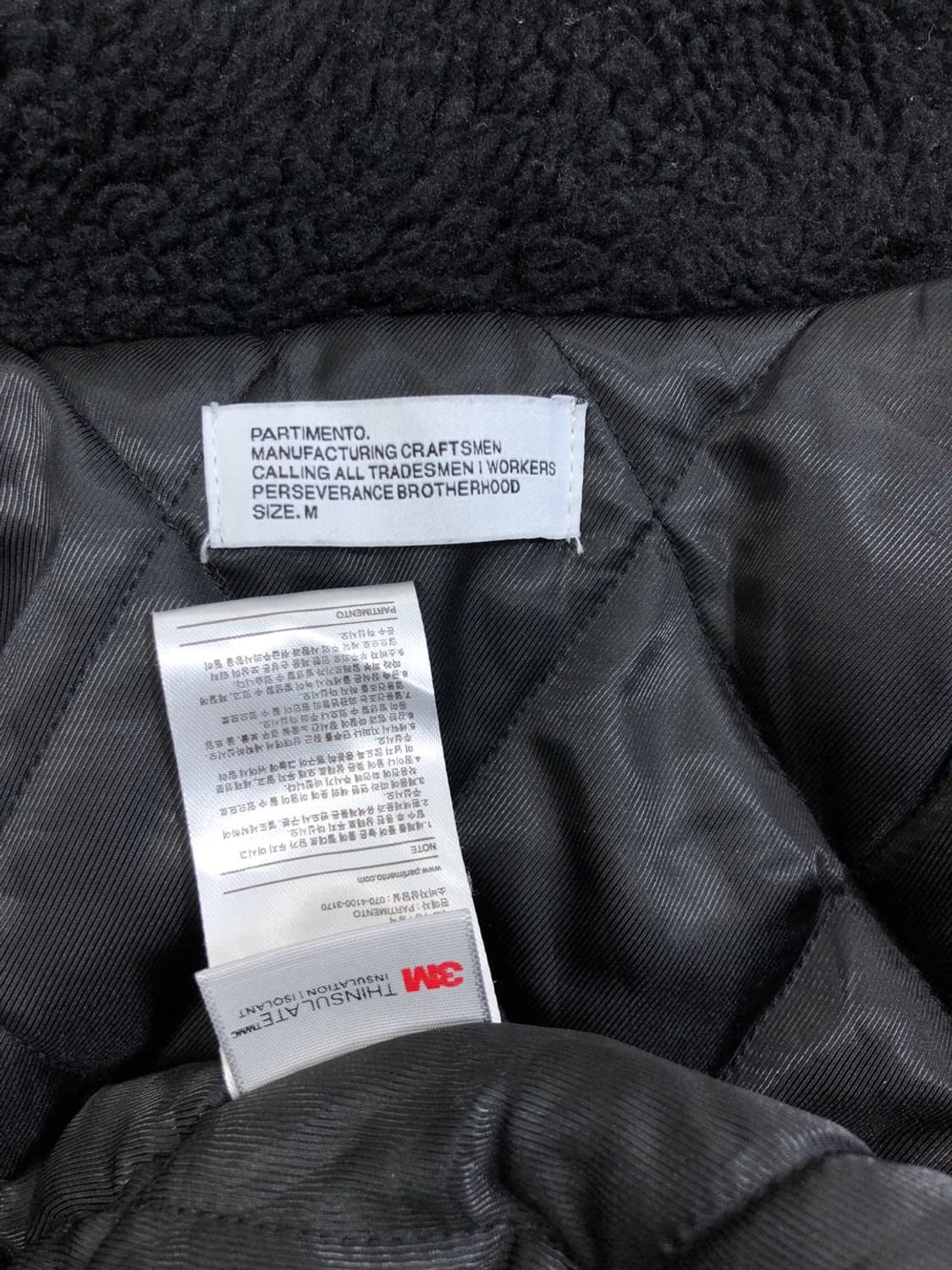 파르티멘토 쉐르파 집업 자켓/#2496 상품이미지6