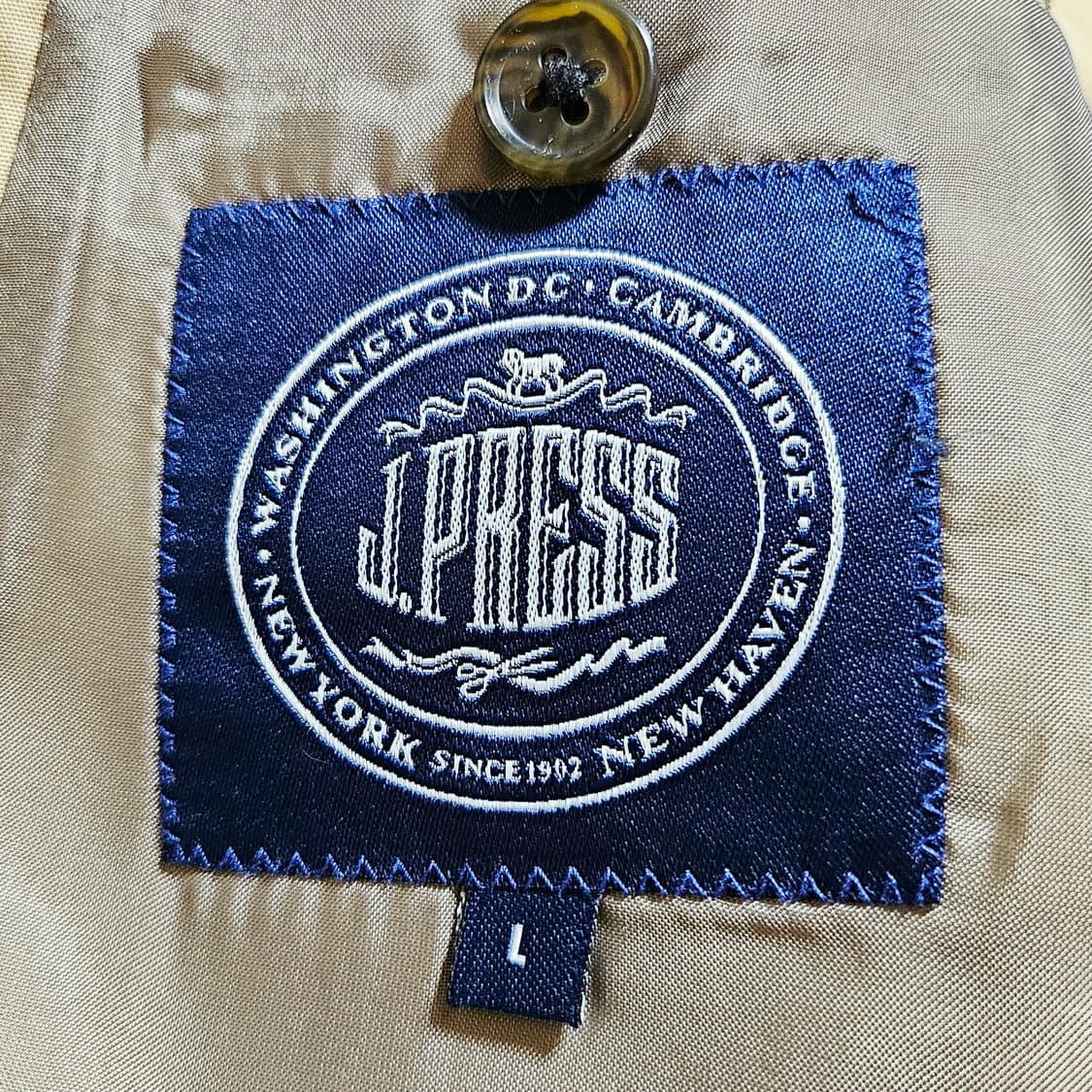 [L/105][제이프레스]S/S 코튼폴리 3버튼 블레이져 자켓 상품이미지6