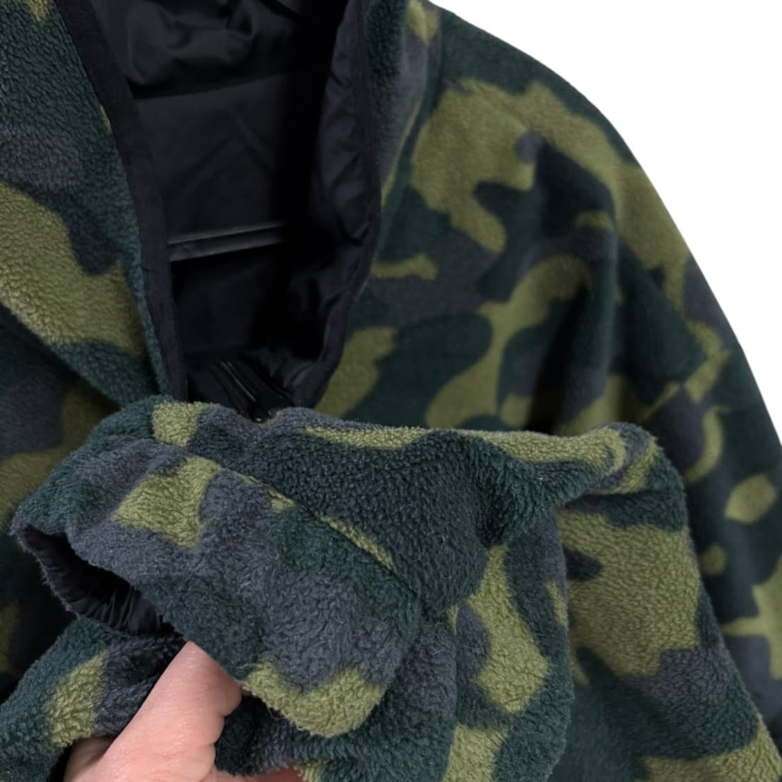 캉콜 리버시블 카모 아노락점퍼 상품이미지5