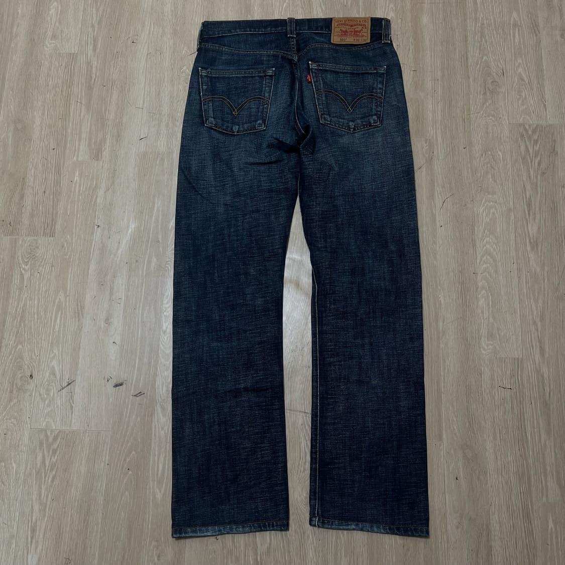 리바이스 501 버튼플라이 스트레이트 데님 청바지 30/32 상품이미지1