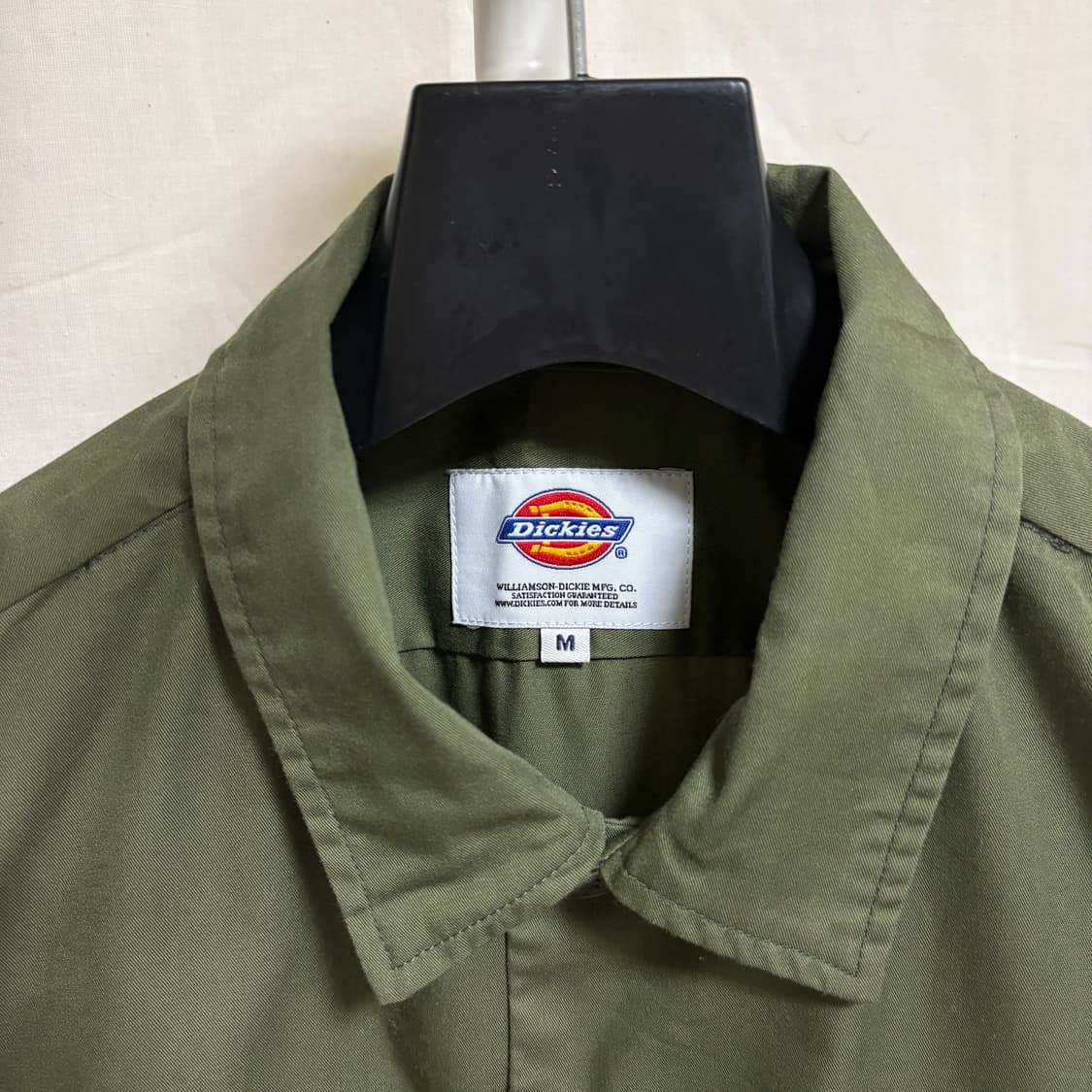 디키즈 오리엔탈 드래곤 자수 워크셔츠 / 카키, M 상품이미지7