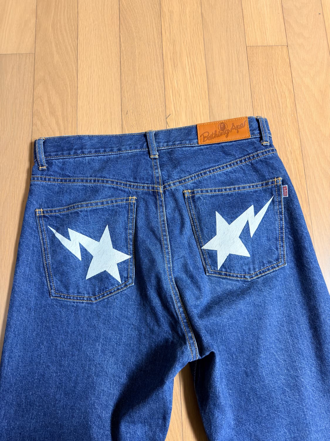 Bathing Ape 베이프 청바지입니다. m 상품이미지3