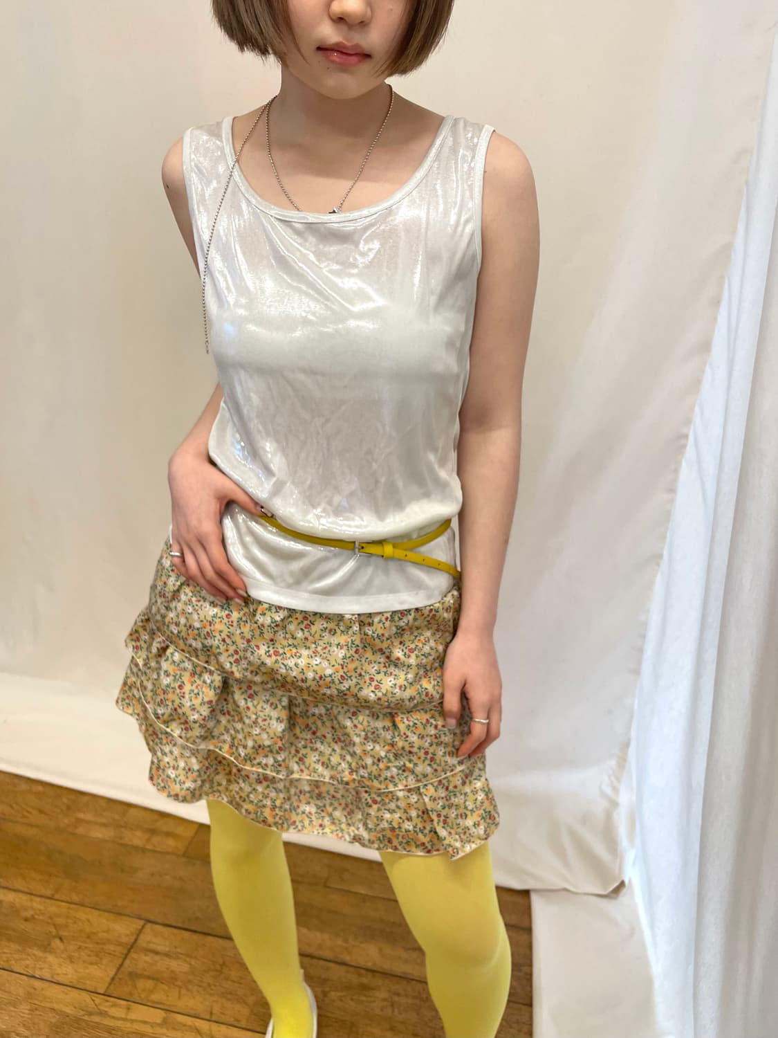 glossy sleeveless 상품이미지4