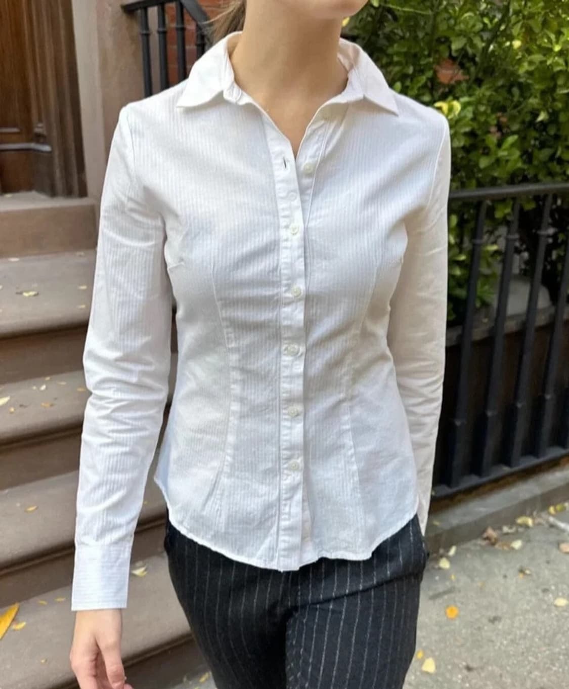 Brandy melville 스트라이프 셔츠 상품이미지1