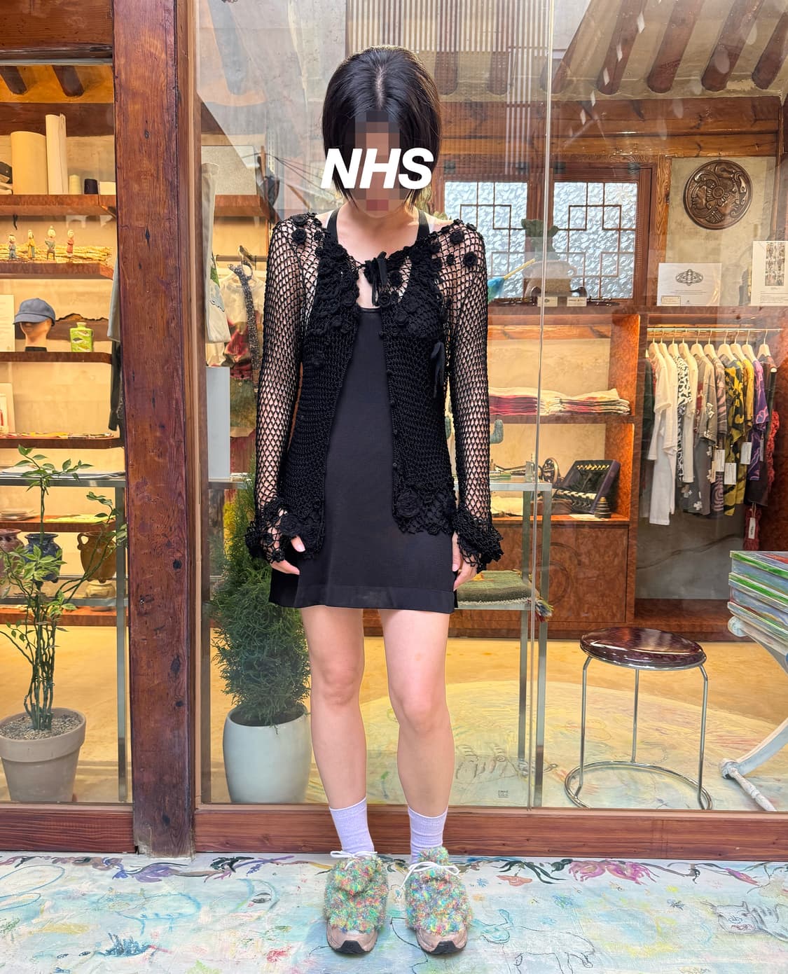 Moschino 90a Archive crochet cardigan 상품이미지1