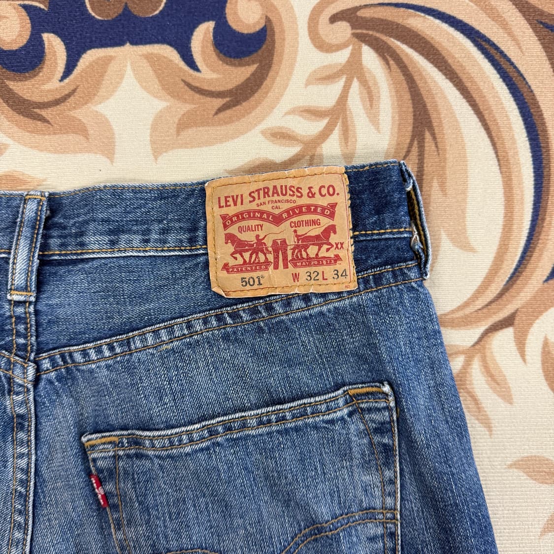 (32)리바이스 Levis 501 데님팬츠 상품이미지2