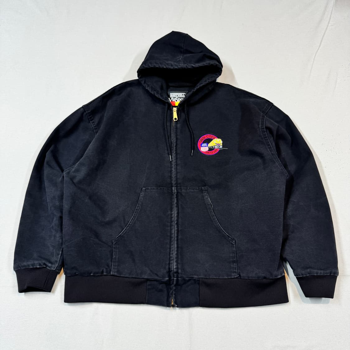 XL) Union Pacific USA 워크웨어 액티브 자켓 후드 자켓 상품이미지1