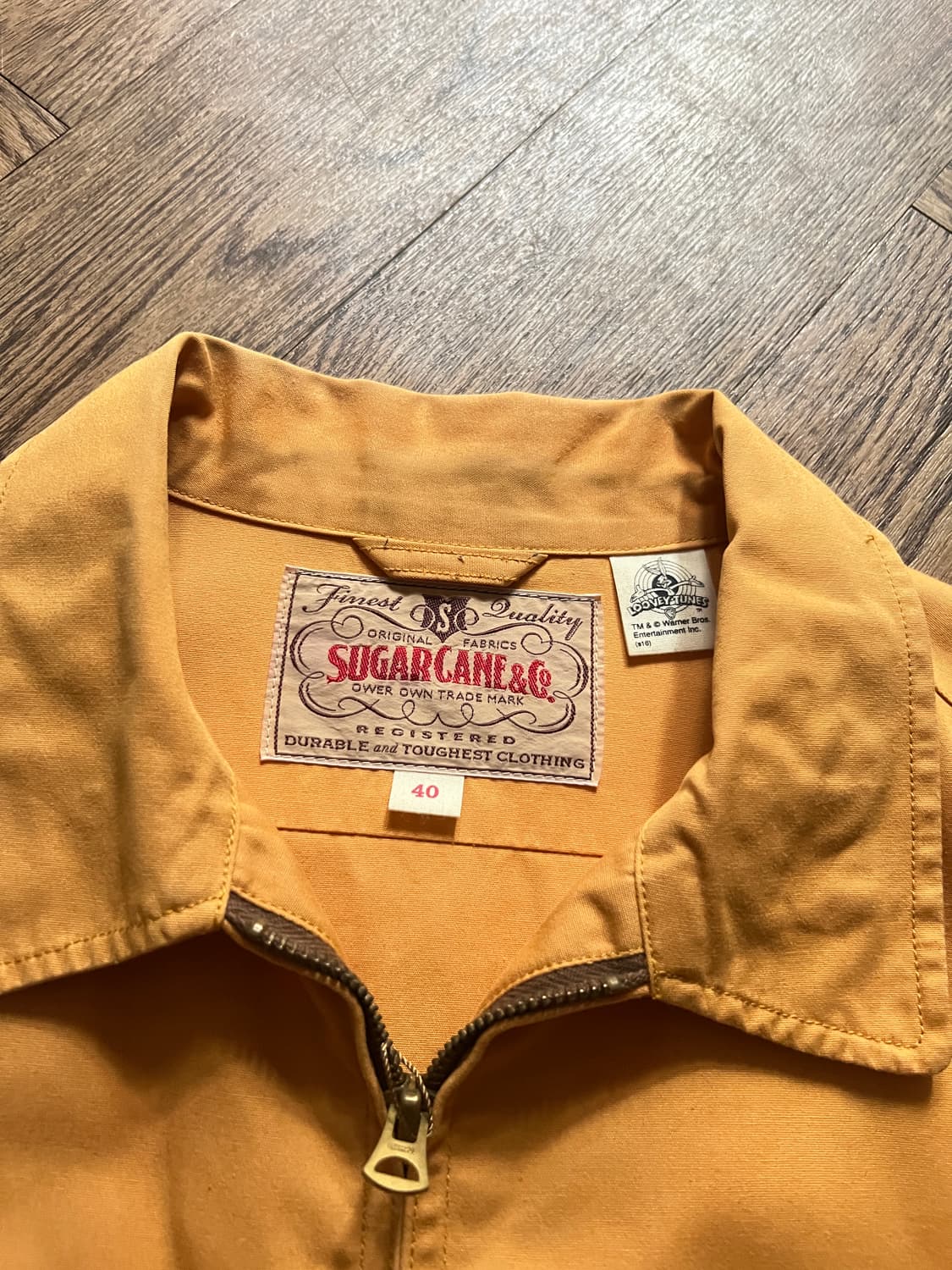 [40]Sugar Cane 슈가케인 루니툰 로드러너 스포츠 드리즐러 자켓 상품이미지3