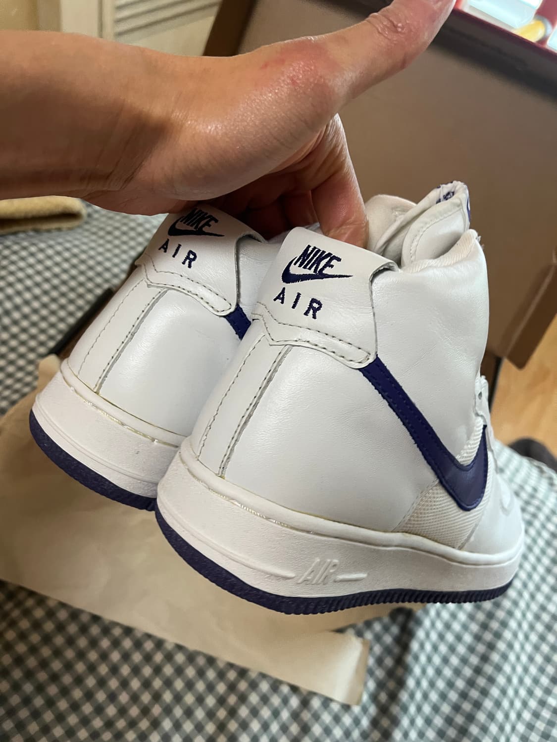 [275] 1998 나이키 에어포스 원 레더 메쉬 상품이미지6