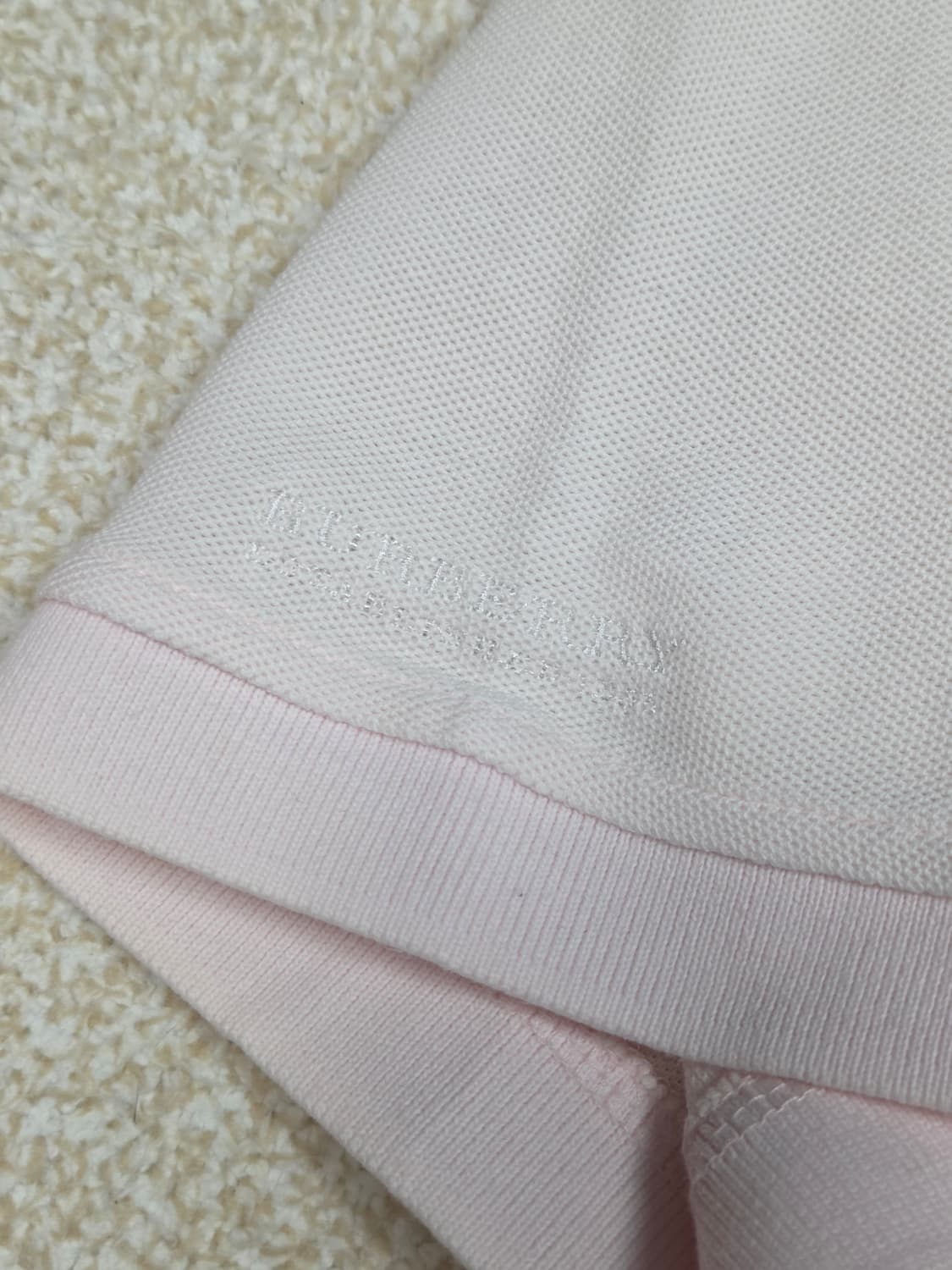 [버버리] 런던 기사 자수 피케 반팔 폴로 셔츠 | S00131 상품이미지6