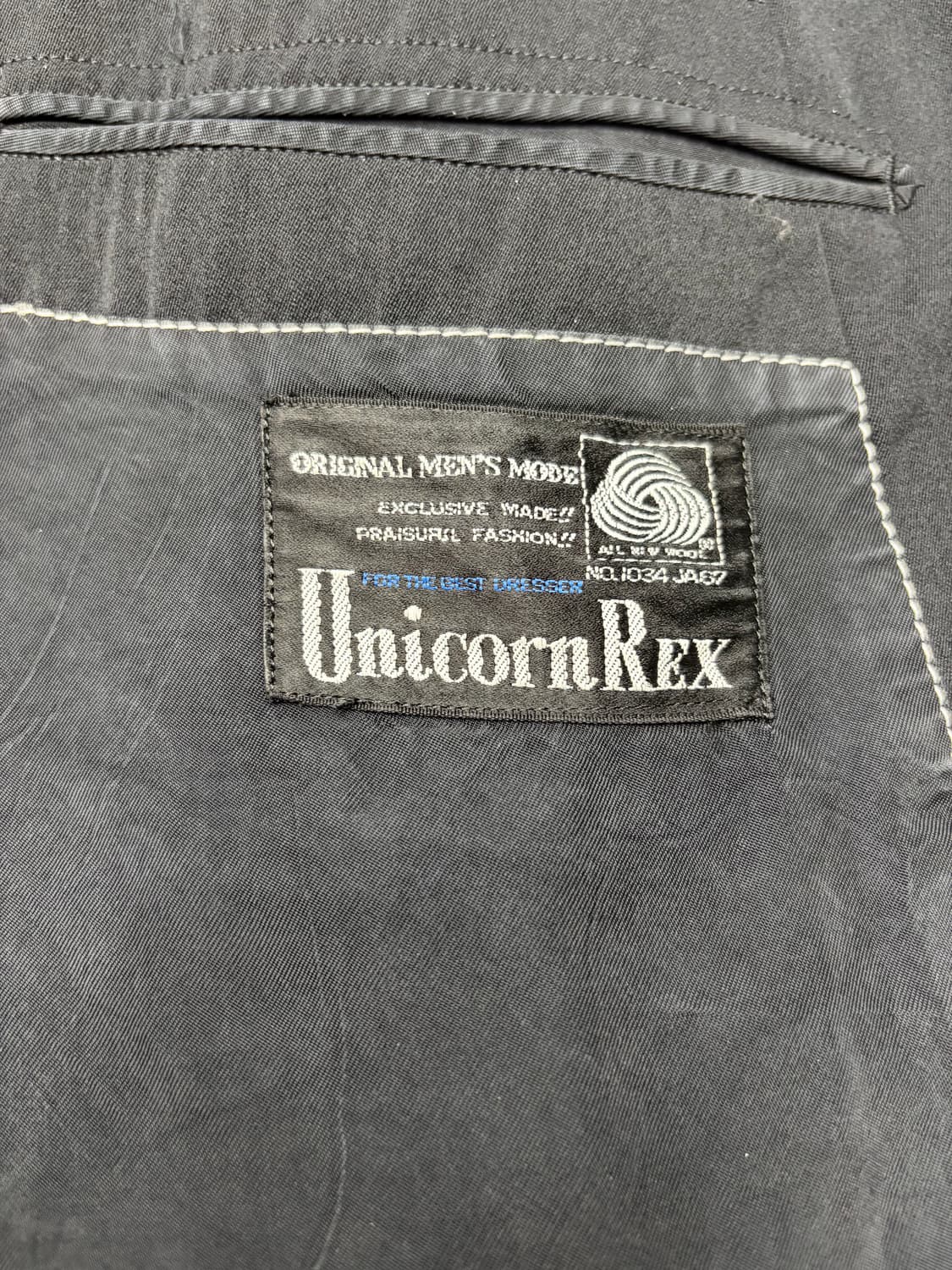 UnicornRex 블랙 테일러드 블레이저 상품이미지3