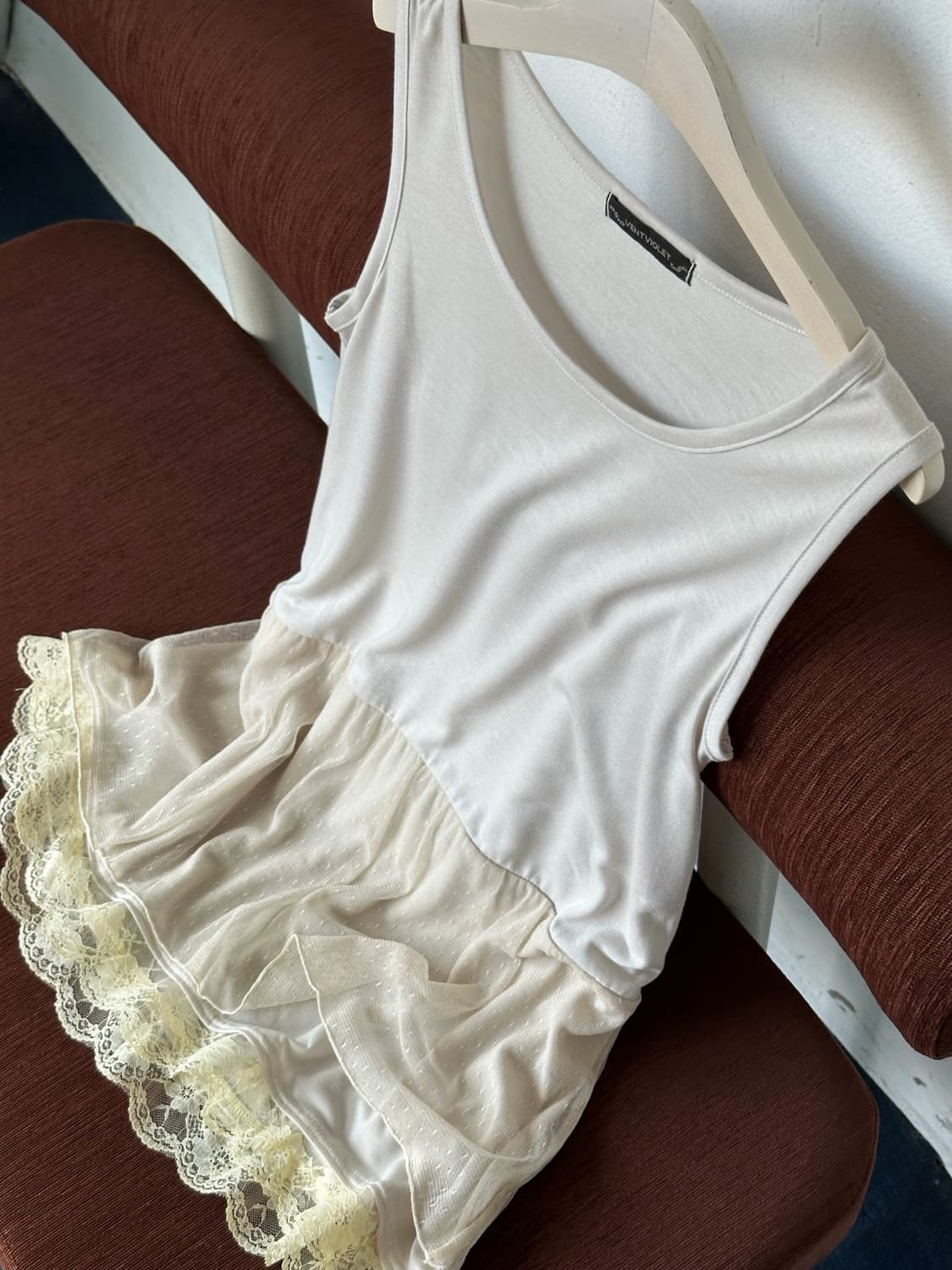 Fake layered design long sleeveles top 상품이미지1