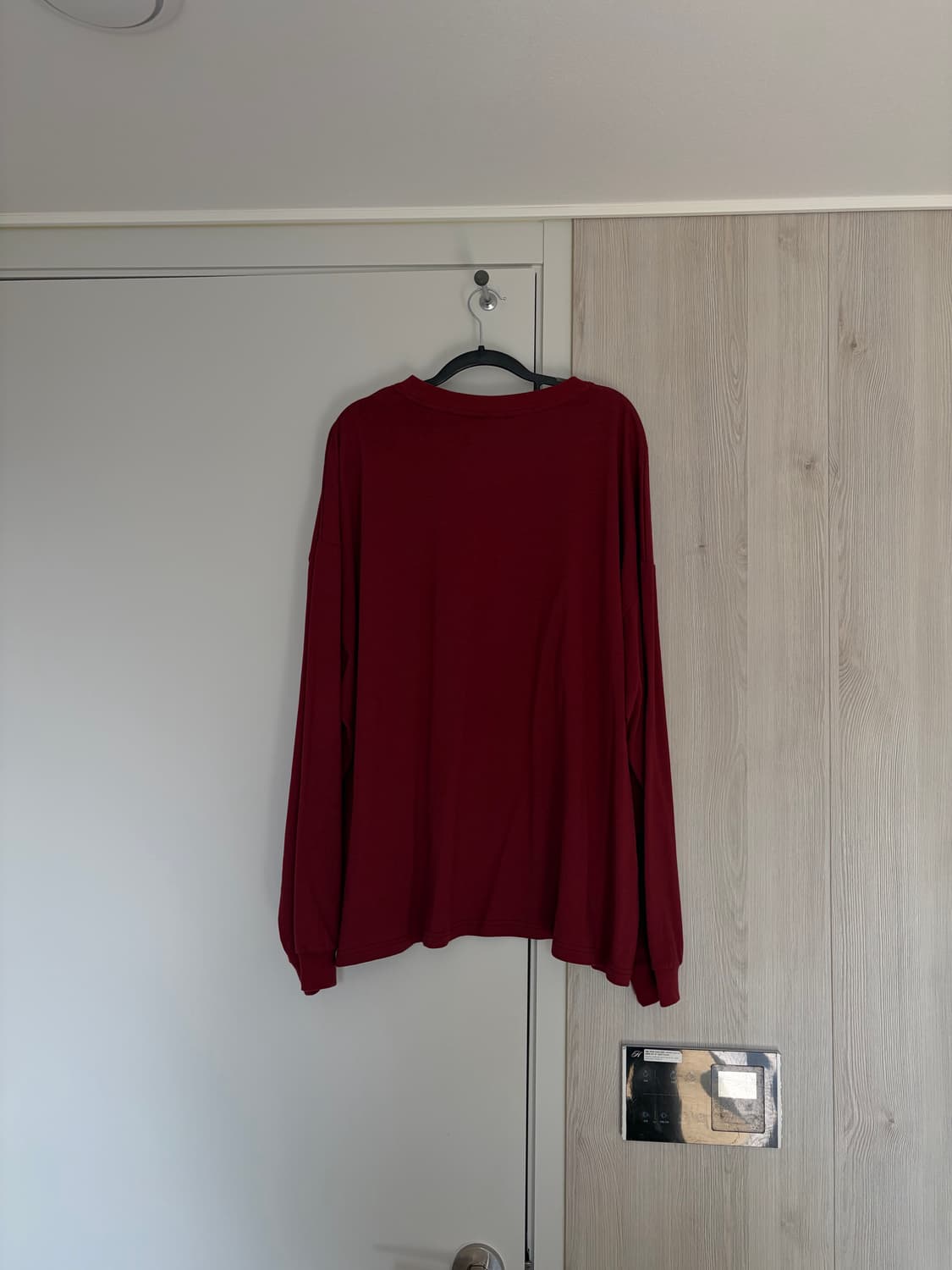 소프트오피스 롱슬리브 L 와인 상품이미지2