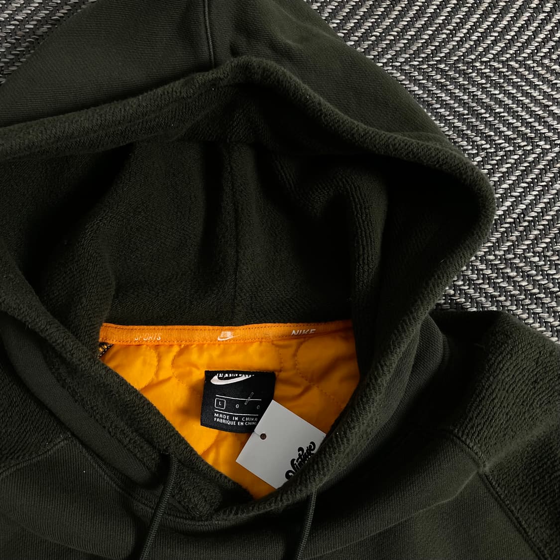 나이키 빅로고 퀼팅 믹스업 후드 y 3251 상품이미지8