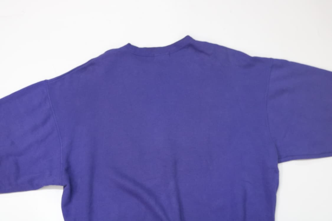 FICCE 피체 요시유키 코니시 빈티지 엠블럼 자수 퍼플 맨투맨 상품이미지7