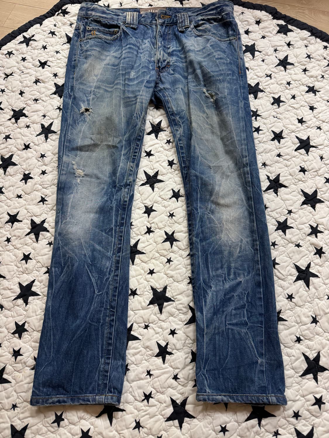 존 갈리아노 데미지 워싱 진 상품이미지1