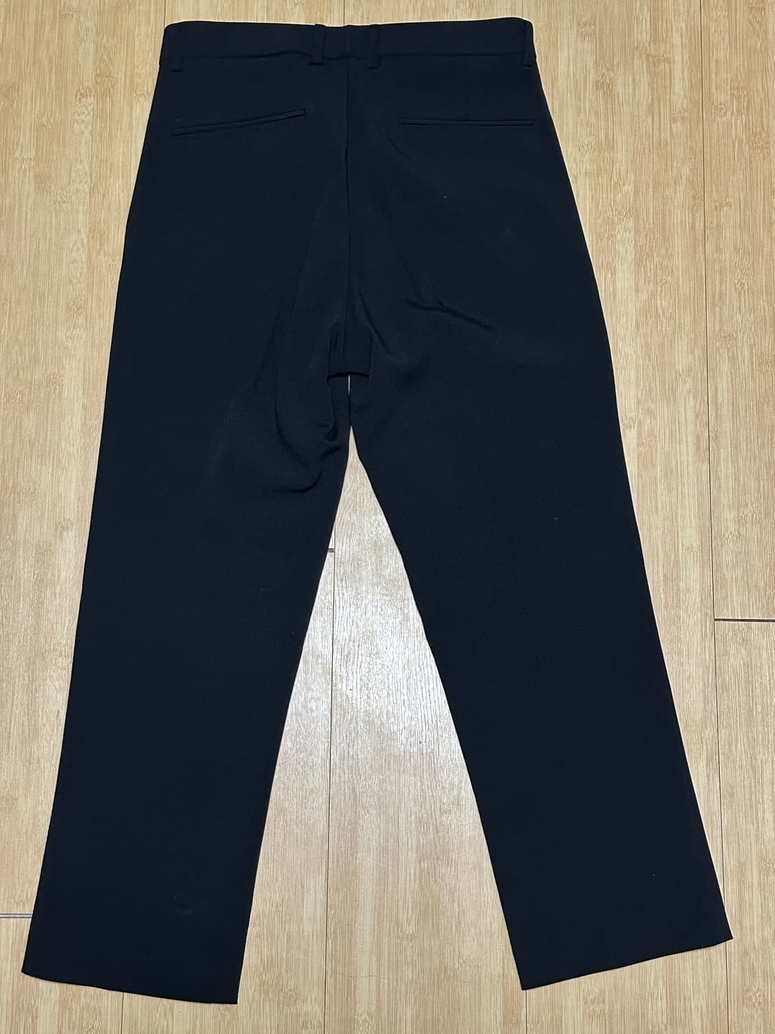 [S] 유스토리 검정색 슬랙스 상품이미지3