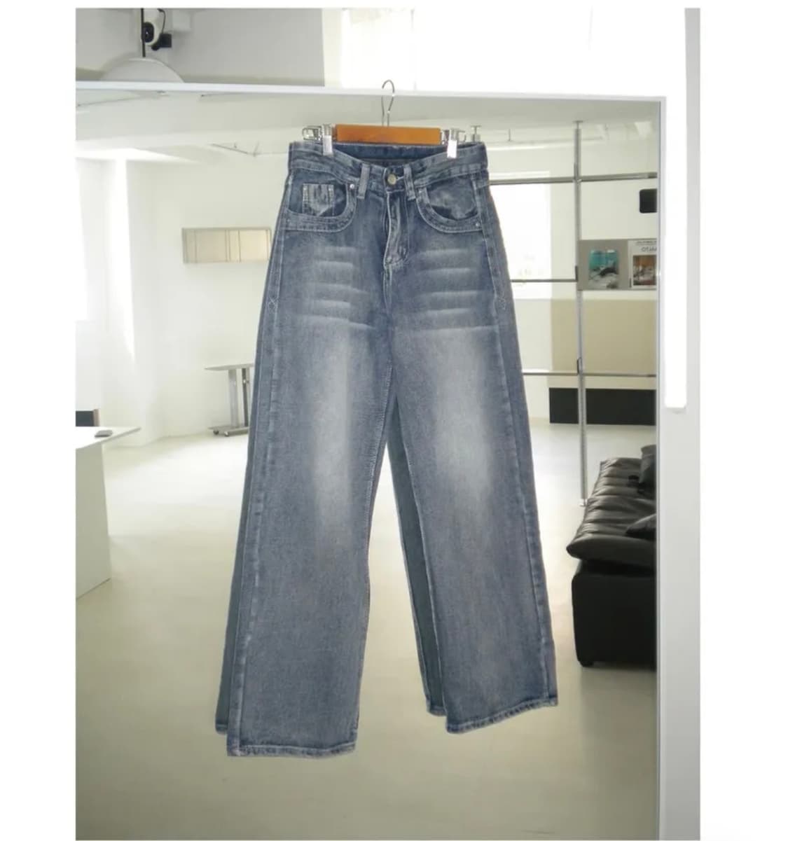 빈티지 포켓 데님 팬츠 상품이미지1