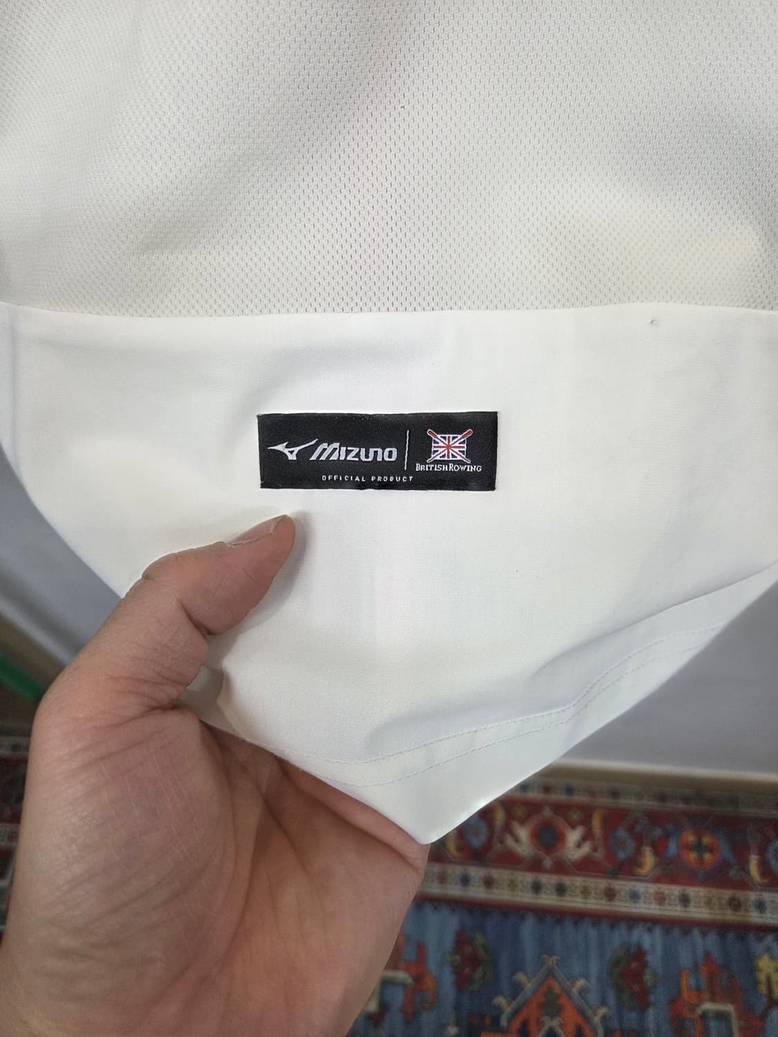 미즈노 브리티시로잉 로고 메쉬 기능성 져지집업 m 상품이미지3